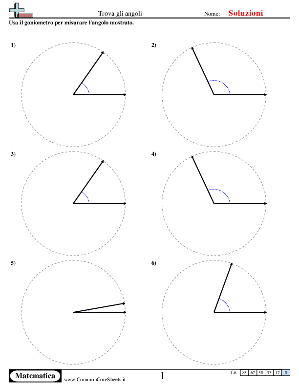  - trova-l-angolo-usa-il-goniometro worksheet