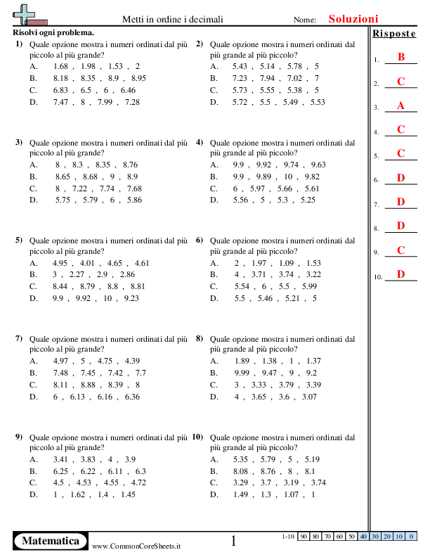 - decimali-fino-a-3-cifre worksheet