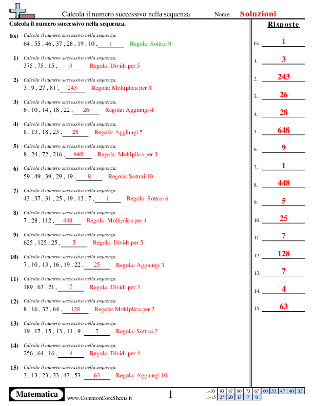  - schema-trova-il-numero-mancante worksheet