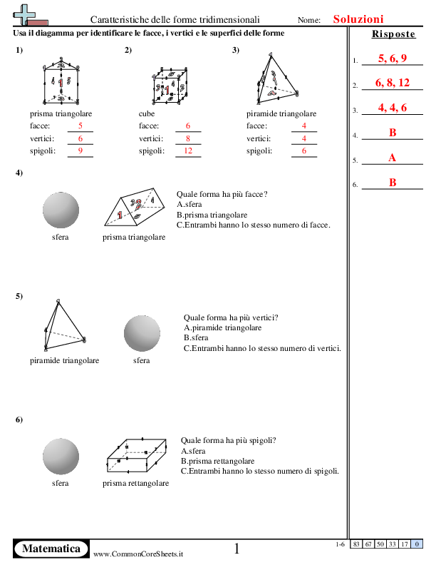 - caratteristiche-delle-forma-3d worksheet - caratteristiche-delle-forma-3d worksheet