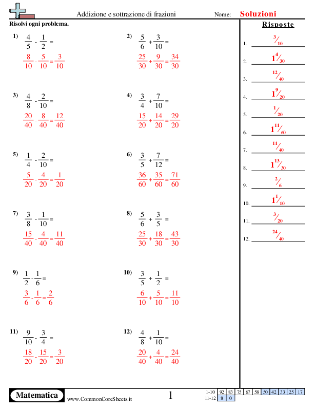  - 414 worksheet