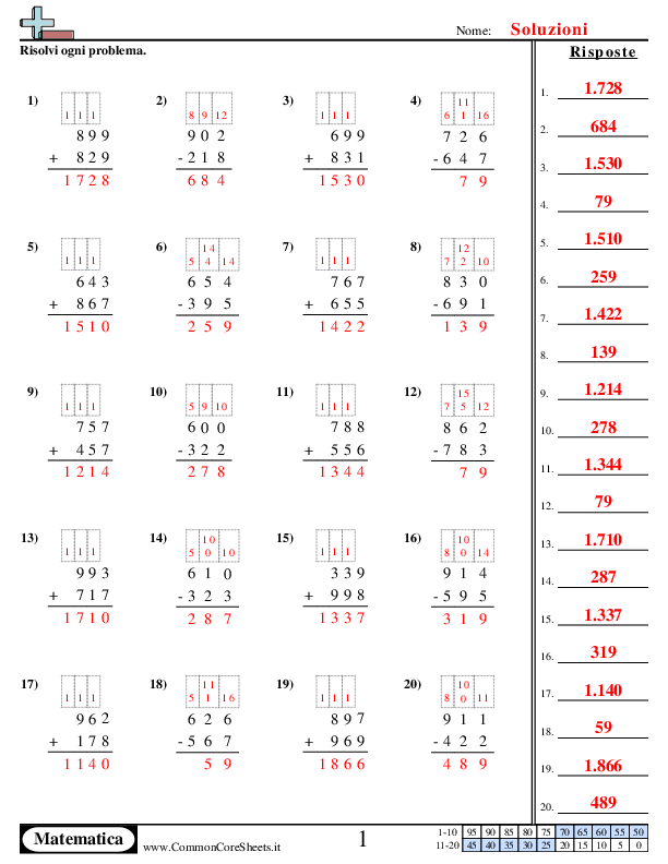  - 45562 worksheet