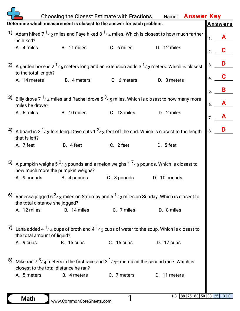 Related worksheet
