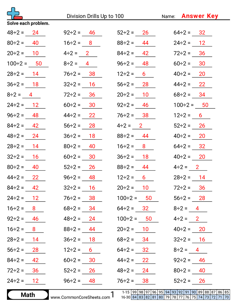 Related worksheet